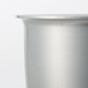 Stieltopf aus Edelstahl, 18 cm