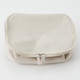 Baumwoll‐Leinen‐Box mit Deckel, hoch, halb