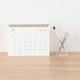 Desktop‐Kalender (Dez 2024 ‐ Dez 2025) ‐ Bagasse‐Papier
