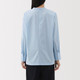 Blau gestreift