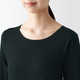 Longsleeve mit U‐Boot‐Ausschnitt aus dünner Baumwolle 18345