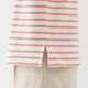 Damen Langarm‐T‐Shirt mit U‐Boot‐Ausschnitt aus dicker Baumwolle