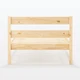 Super King bed aus Kiefernholz