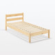 Super King bed aus Kiefernholz