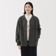 Herren-Strickjacke aus recyceltem Polyester-Fleece