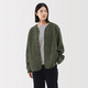 Herren-Strickjacke aus recyceltem Polyester-Fleece