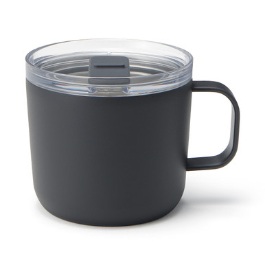 MUJI | Thermobecher mit Deckel – 250 ml Grau Beige