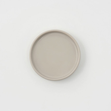 MUJI | Steingut-Becherdeckel - Grau Beige, Ø 9.6 cm Beige