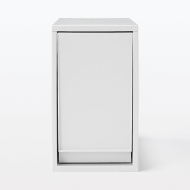 MUJI | Zusätzliche Aufbewahrungsschublade – Weiß Grau 18 x 40 30,5 cm Weißgrau 45