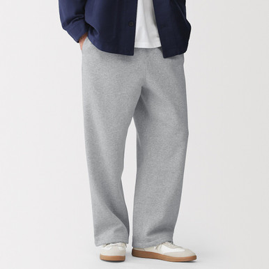 MUJI | Herren Jogginghose mit bequemer Passform Grau XS