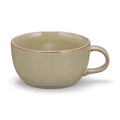 MUJI | Suppentasse aus Mino-Keramik – Dunkles Beige
