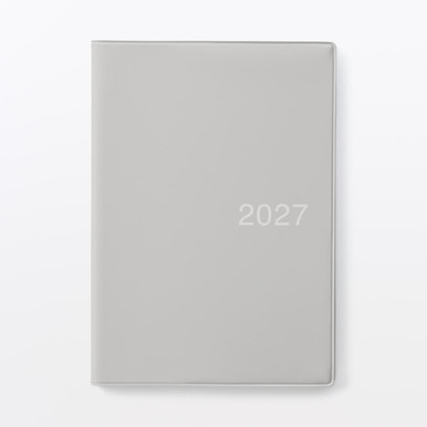 MUJI | 2027 Monats- und Wochenplaner – B6 Grau