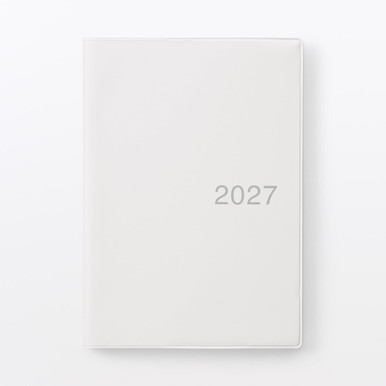 MUJI | 2027 Monats- und Wochenplaner mit Rokuyō – B6 Dunkelgrau
