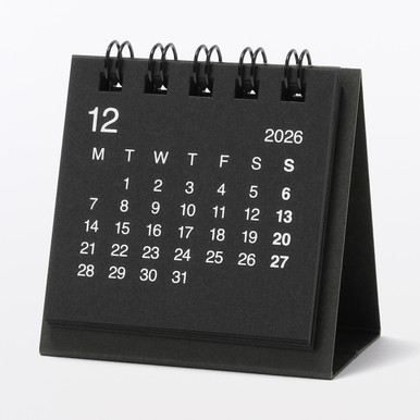 MUJI | 2027 Mini-Tischkalender