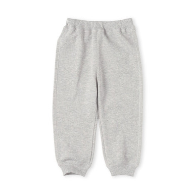 MUJI | Baby-Jogginghose aus Bio-French-Terry, bauchbedeckend Hellsandfarben 18-24 Monate (90 cm)