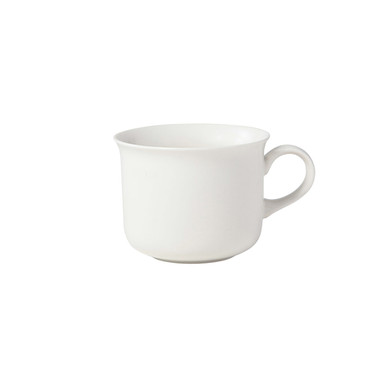 MUJI | Tasse aus beigem Porzellan – 330 ml Cremeweiß L