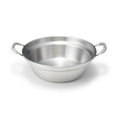 MUJI | Edelstahl-Kochtopf mit Griffen – für 2–3 Personen Silber