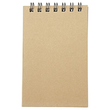 MUJI | Spiralnotizblock A7, beige, liniert A7