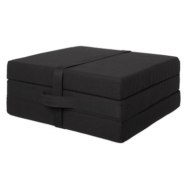 MUJI | Klappmatratze für Gäste, schwarz Einzel