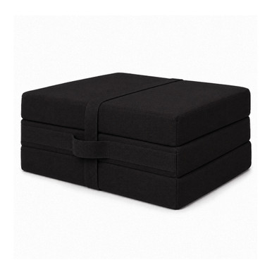 MUJI | Klappmatratze für Gäste, schwarz Einzel
