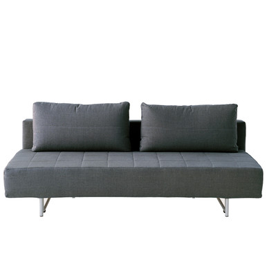 MUJI | Schlafcouch, anthrazit