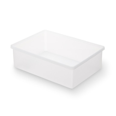 MUJI | Offene Aufbewahrungsbox – Transparent ​​37 x 50,5 16 cm