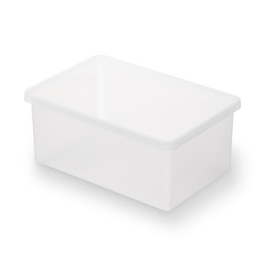 MUJI | Offene Aufbewahrungsbox – Transparent ​​25 x 37 16 cm
