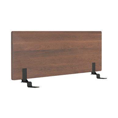 MUJI | Kopfteil für Plattformbettgestell - Double, Walnuss Doppelbett