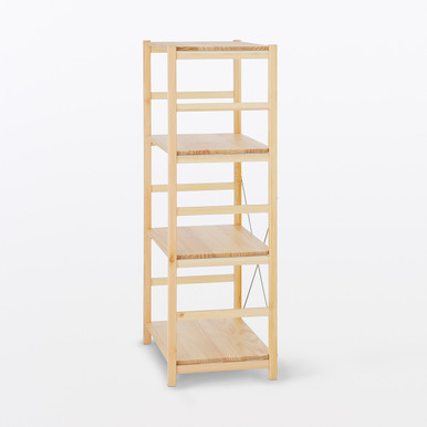 MUJI | Regal aus Kiefernholz, schmal, M