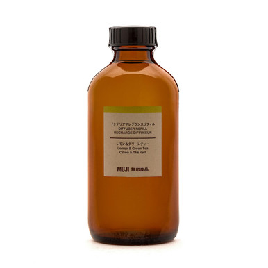 MUJI | Duftstäbchen Nachfüllflasche, Zitrone & Grüner Tee, 250ml 250 ml