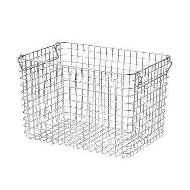 MUJI | Edelstahl‐Drahtkorb – 37 x 26 24 cm