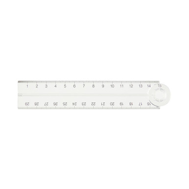 MUJI | Doppelseitiges Lineal aus Polycarbonat