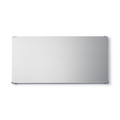 MUJI | Zusatzboden für Edelstahl-Regaleinheit - 86 cm