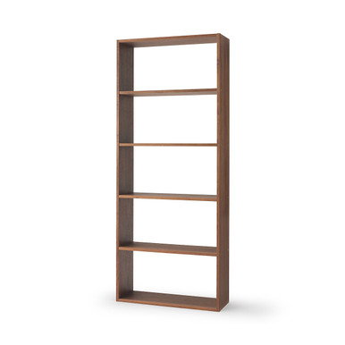 MUJI | Stapelbares Regal mit 5 Fächern, breit, Walnuss x 1