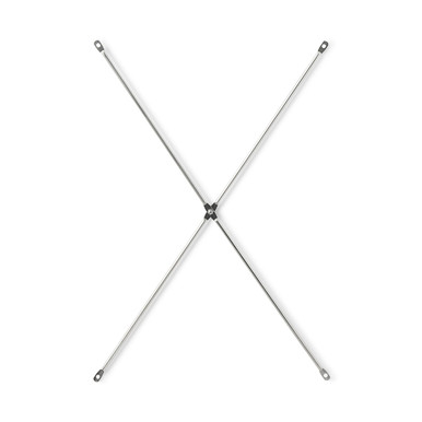 MUJI | Querstrebe für Edelstahl-Regaleinheit - 76 cm