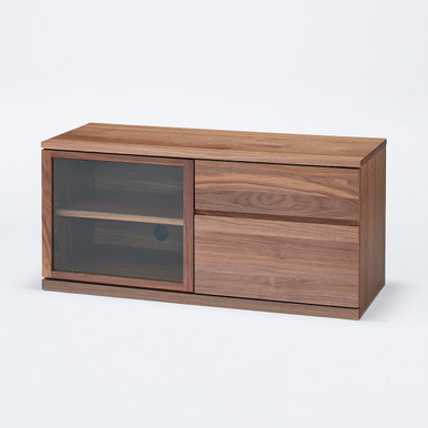 MUJI | TV‐Bank aus Nussbaumholz ‐ medium