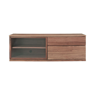MUJI | TV‐Bank aus Nussbaumholz ‐ groß