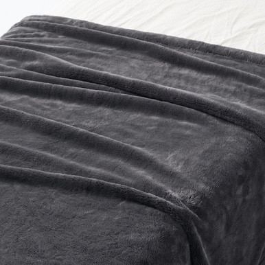 MUJI | Recycelte, extra warme Decke aus warmer Faser - 180 x 200 cm Elfenbein Doppelbett