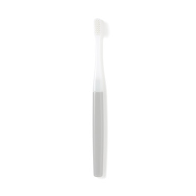 MUJI | Zahnbürste mit austauschbarem Kopf — mittlere Borsten Weiß