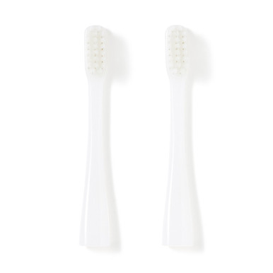 MUJI | Ersatzköpfe für Zahnbürste — mittlere Borsten, 2er‐Pack