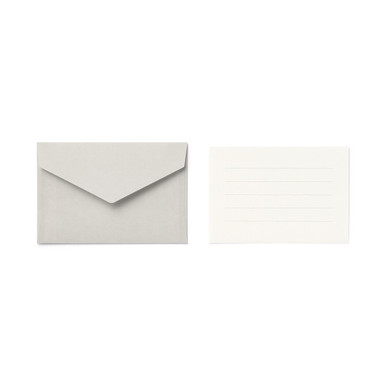 MUJI | Mini-Schreibset – Grau