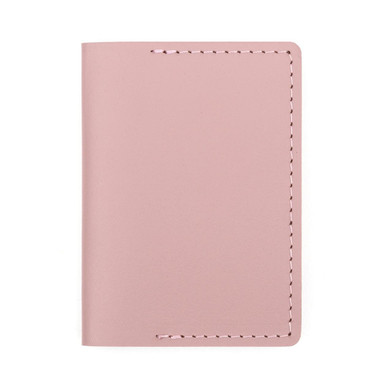 MUJI | Reiseportemonnaie aus recyceltem Leder - Rosa 9781