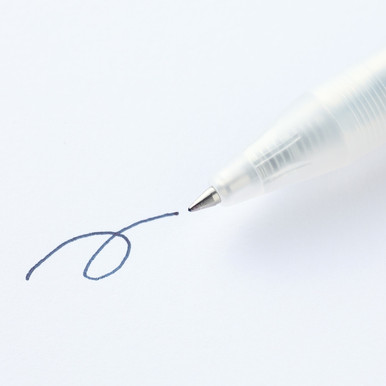 MUJI | Glatte Gelstifte blau marine - 0.5 mm 10 Stk.
