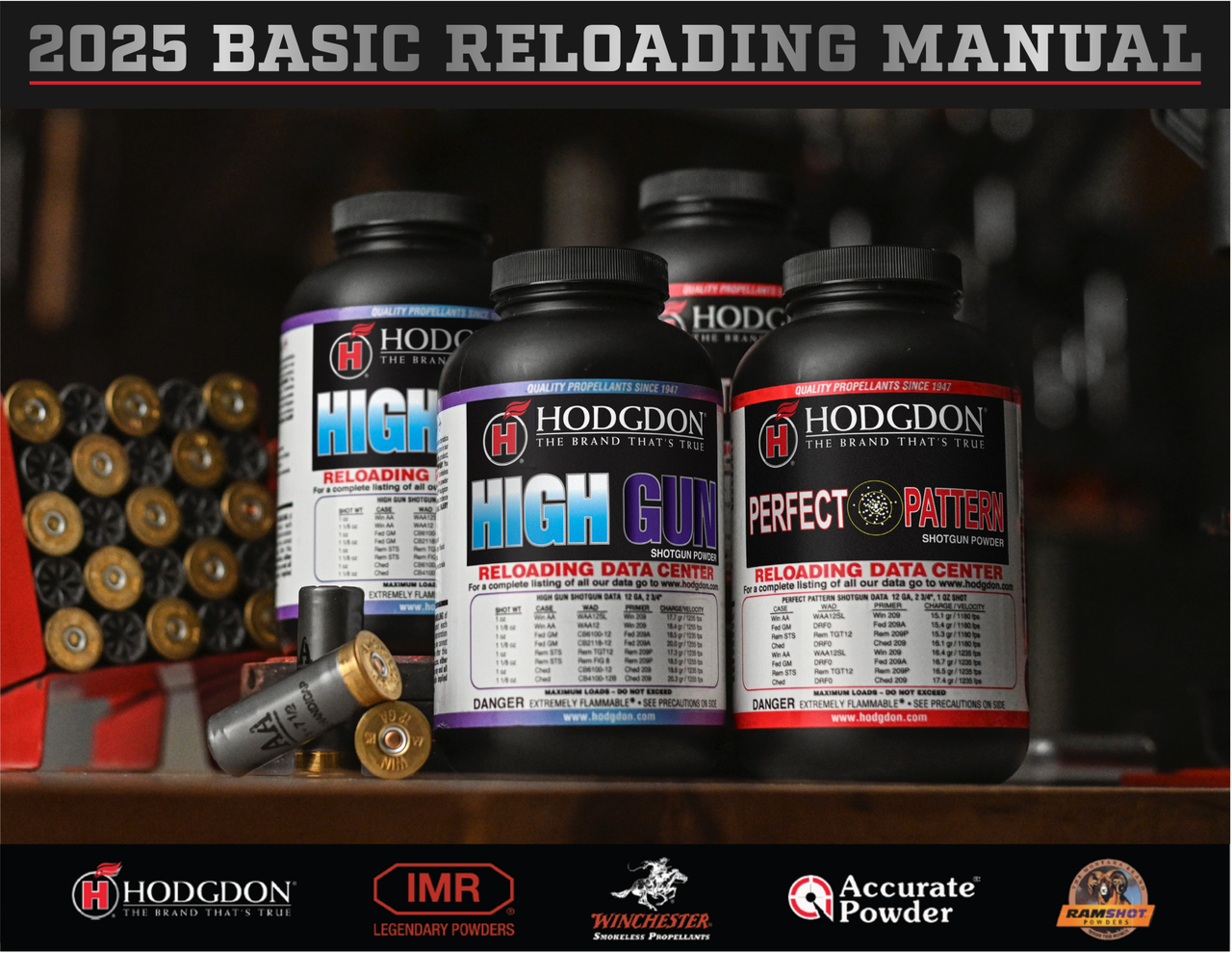 Buy the 2025 Hodgdon Basic Reloading Manual