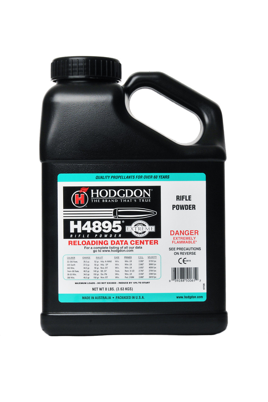 Buy H4895® Extreme Rifle Powder - Hodgdon Powder