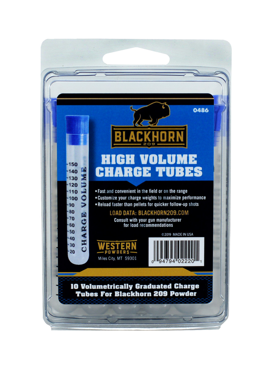 Buy Blackhorn 209 Charge Tubes - Hodgdon Powder