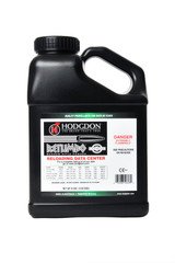 Container of Hodgdon Retumbo Powder