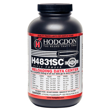 Buy H4831SC® Extreme Rifle Powder - Hodgdon Powder