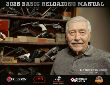 Buy the 2026 Hodgdon Basic Reloading Manual