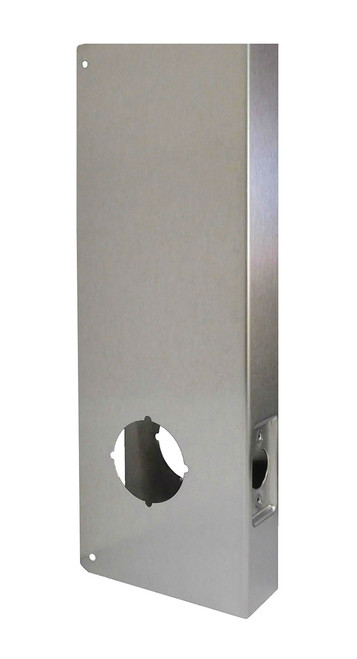 Don-Jo 14-CW 22 Gauge Stainless Steel Classic Wrap-Around Plate, 5" Width x 14" Height, for Simplex 1000 Series and Alarm Lock 3000 Series, Multiple Finishes